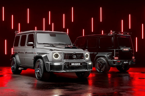 Новый Brabus 900 Rocket Edition дебютировал на очень крутых ностальгических колёсах