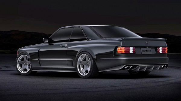 RENNtech Sledgehammer: толстый рестомод с 7,5-литровым V12 на базе Mercedes-Benz C126 RENNtech Sledgehammer: толстый рестомод с 7,5-литровым V12 на базе Mercedes-Benz C126