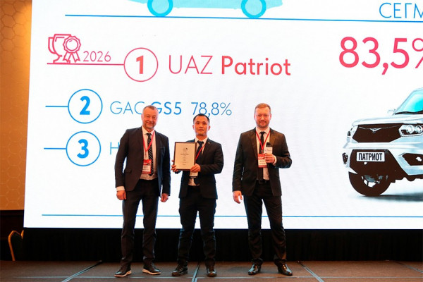 GAC GS8 занял первое место в рейтинге &laquo;Автостата&raquo; по остаточной стоимости